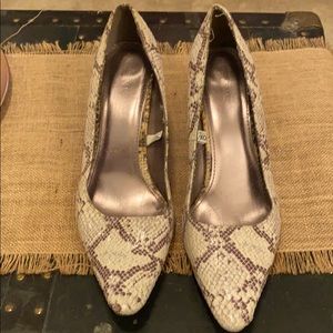 Size 10 Merona Snake Skin High Heels